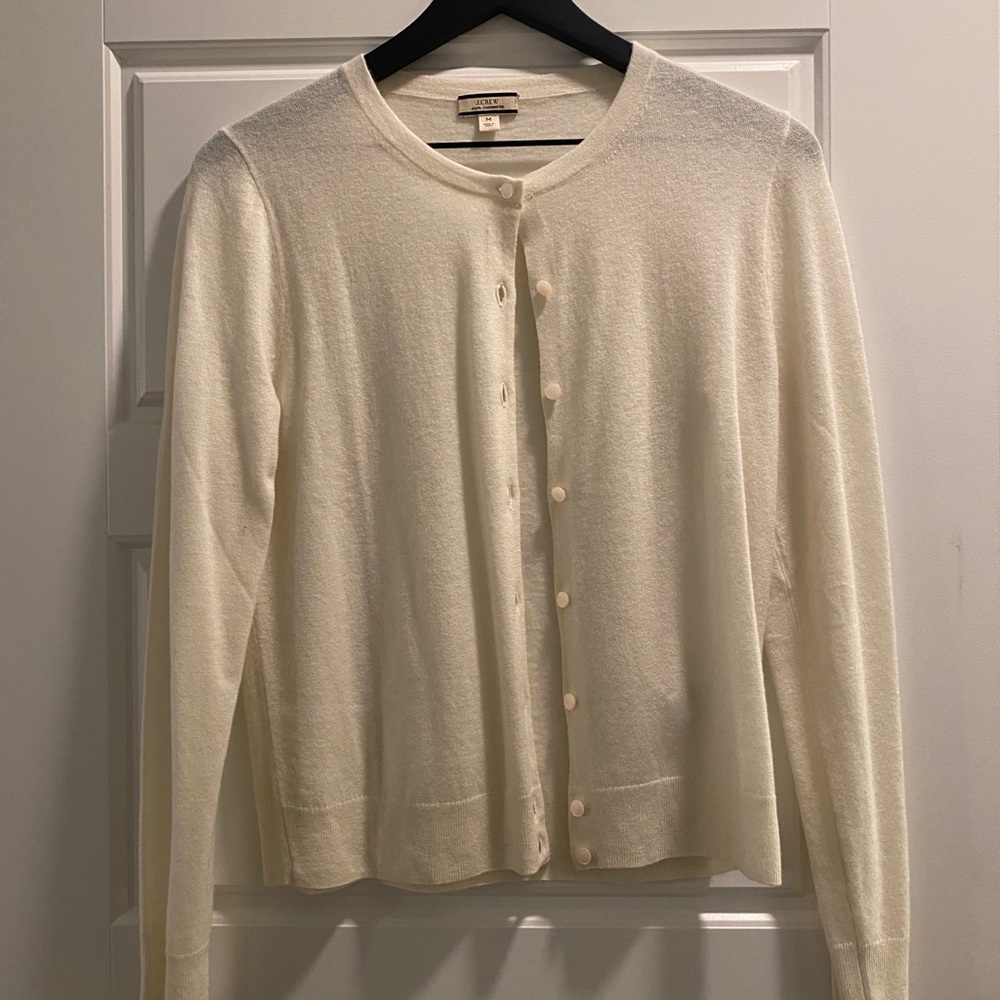 Jcrew cashmere cardigan